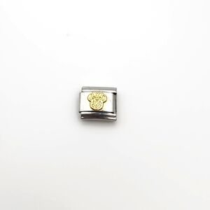 Disney Two-Tone Silver and Gold Mickey Charm